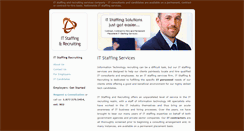 Desktop Screenshot of itstaffingrecruiting.com